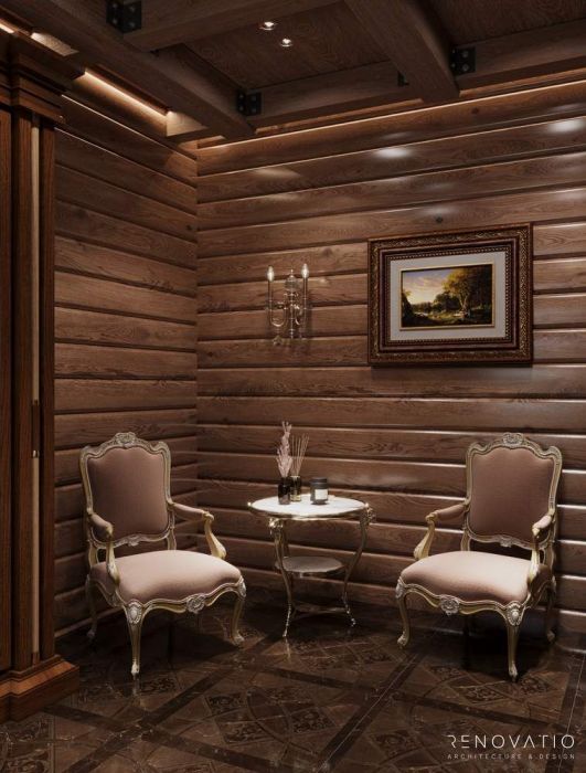 Projects - Interior Design Of Houses - House 2000 Sq.m. Chalet - A photo  35
