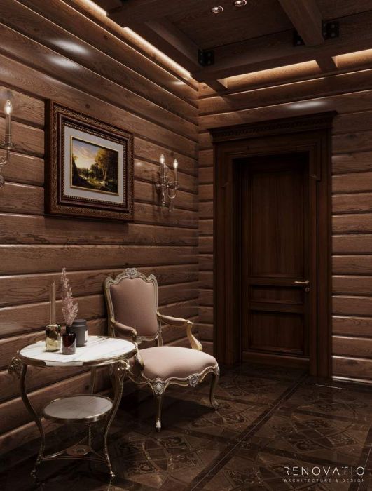 Projects - Interior Design Of Houses - House 2000 Sq.m. Chalet - A photo  37