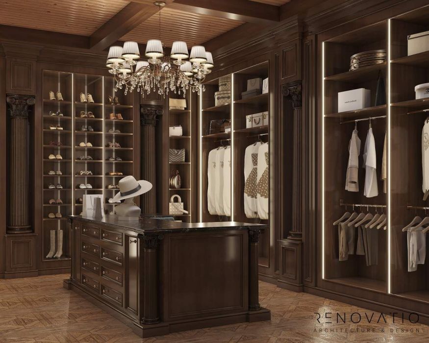 Projects - Interior Design Of Houses - House 2000 Sq.m. Chalet - A photo  44
