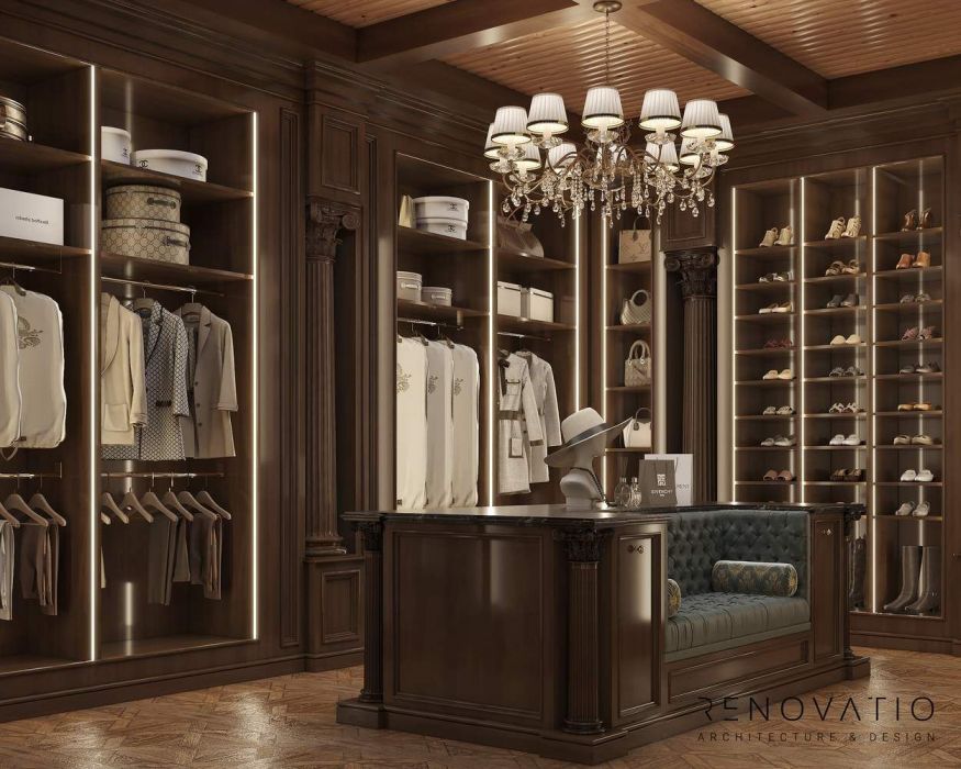 Projects - Interior Design Of Houses - House 2000 Sq.m. Chalet - A photo  45