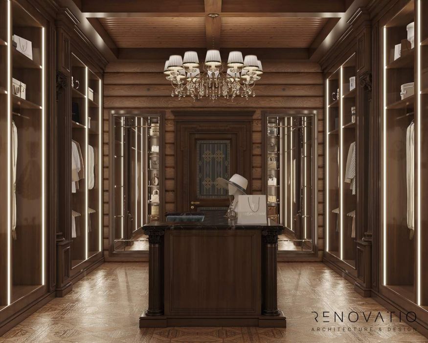 Projects - Interior Design Of Houses - House 2000 Sq.m. Chalet - A photo  46