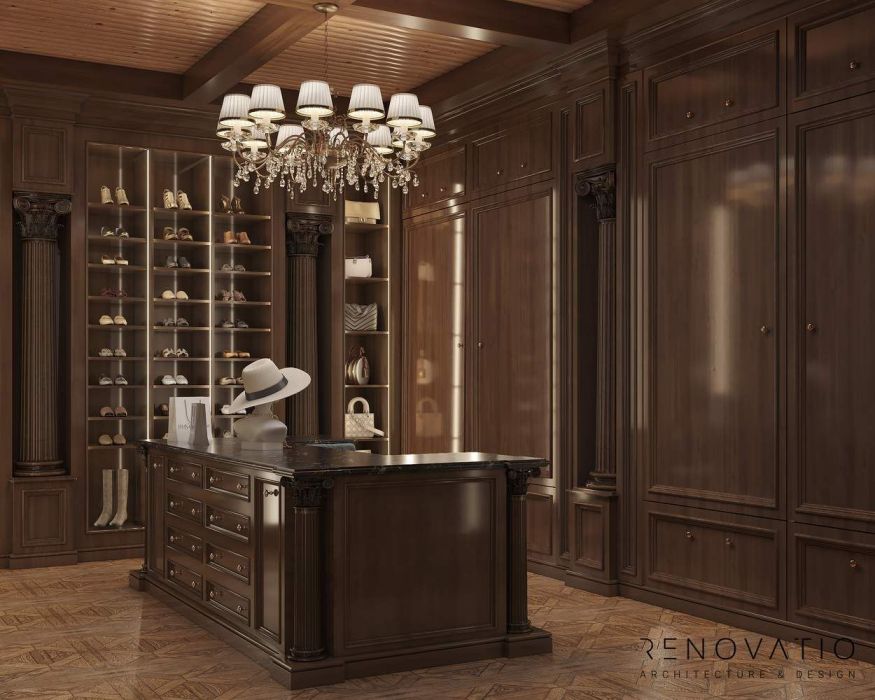 Projects - Interior Design Of Houses - House 2000 Sq.m. Chalet - A photo  48
