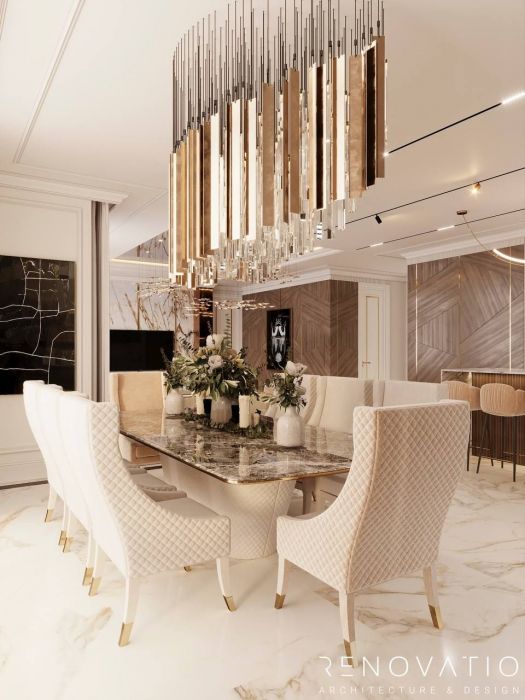 Projects - Interior Design Of Houses - House 400 Sq.m. - A photo  1