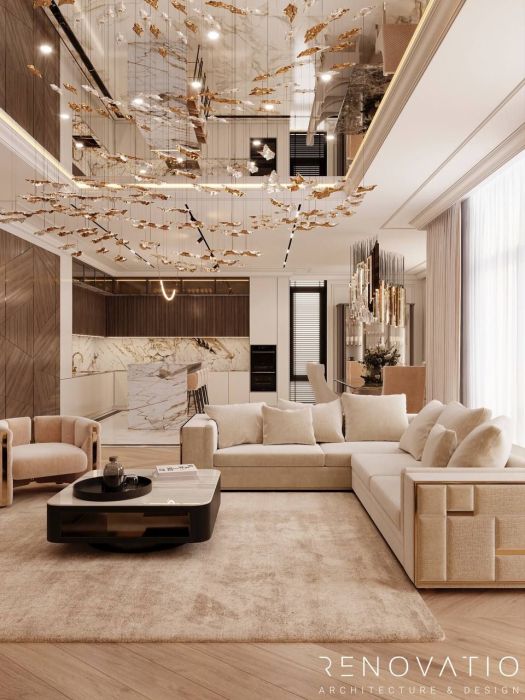 Projects - Interior Design Of Houses - House 400 Sq.m. - A photo  7