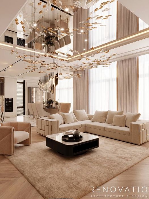 Projects - Interior Design Of Houses - House 400 Sq.m. - A photo  8