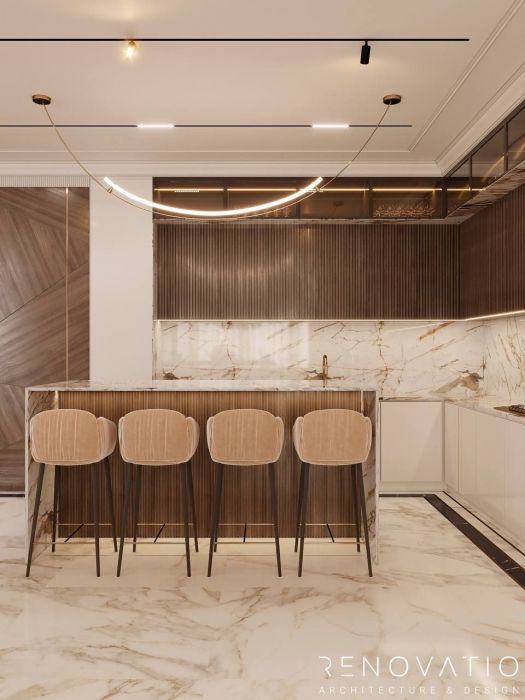 Projects - Interior Design Of Houses - House 400 Sq.m. - A photo  9