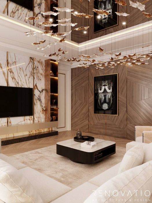 Projects - Interior Design Of Houses - House 400 Sq.m. - A photo  10