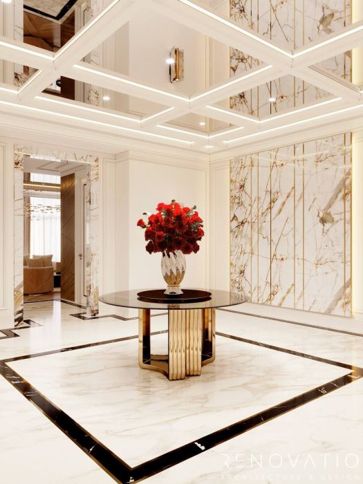 Projects - Interior Design Of Houses - House 400 Sq.m. - A photo  13