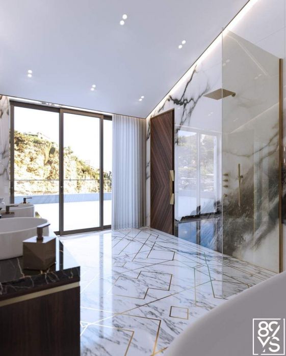 Projects - Interior Design Of Houses - Cannes 2000 Sq.m. - A photo  9