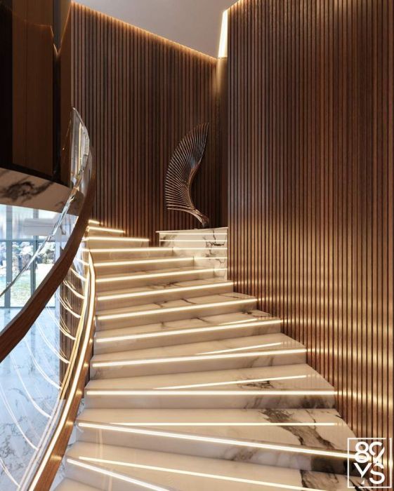 Projects - Interior Design Of Houses - Cannes 2000 Sq.m. - A photo  16