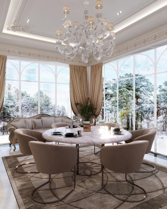 Projects - Interior Design Of Houses - House Interior 2100 Sq.m. - A photo  5