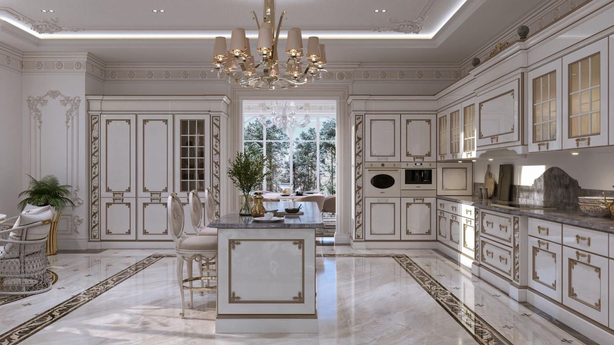 Projects - Interior Design Of Houses - House Interior 2100 Sq.m. - A photo  13