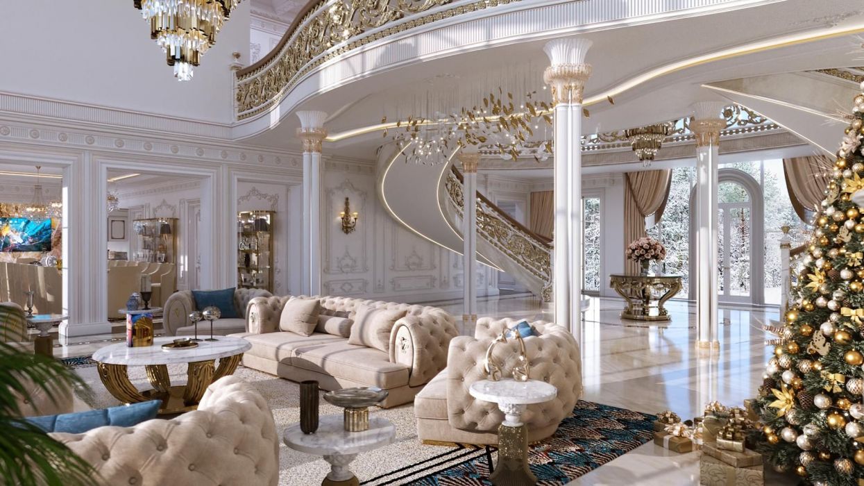 Projects - Interior Design Of Houses - House Interior 2100 Sq.m. - A photo  18