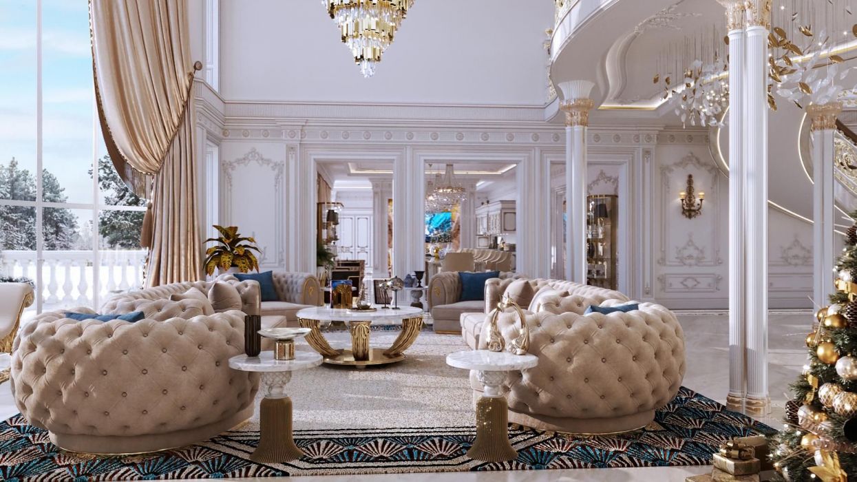 Projects - Interior Design Of Houses - House Interior 2100 Sq.m. - A photo  19