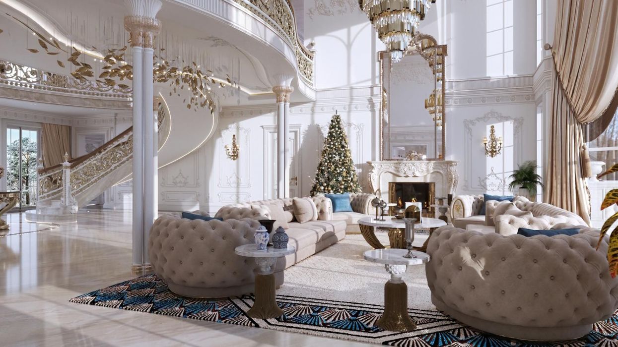 Projects - Interior Design Of Houses - House Interior 2100 Sq.m. - A photo  21