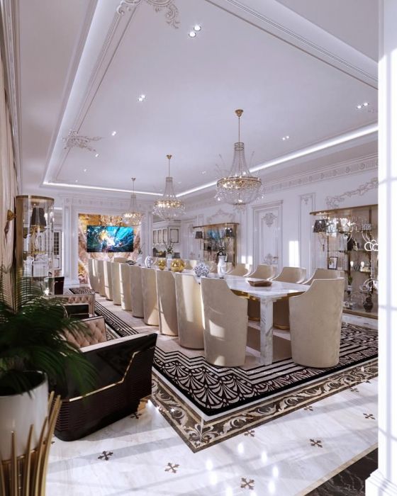 Projects - Interior Design Of Houses - House Interior 2100 Sq.m. - A photo  23
