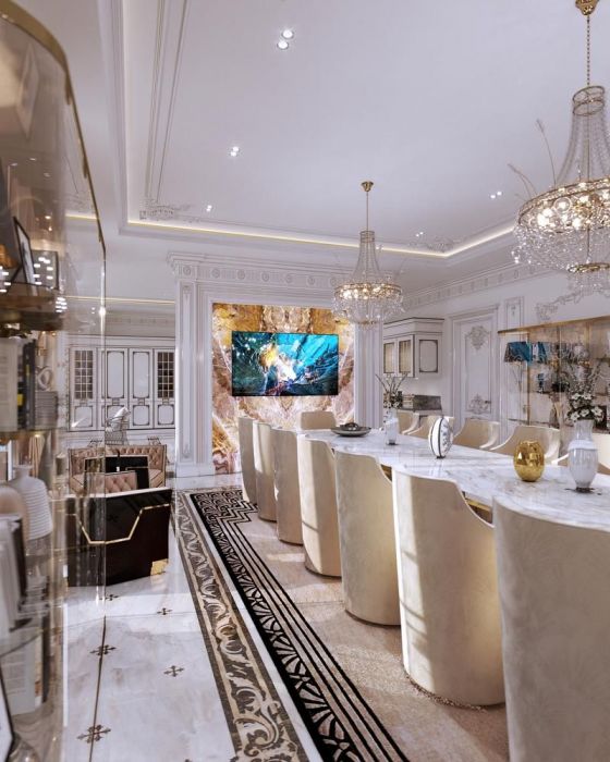 Projects - Interior Design Of Houses - House Interior 2100 Sq.m. - A photo  25