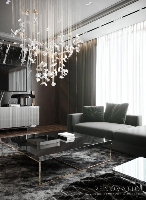 Projects - Interior Design Of Houses - House 400 Sq.m. - A photo  1