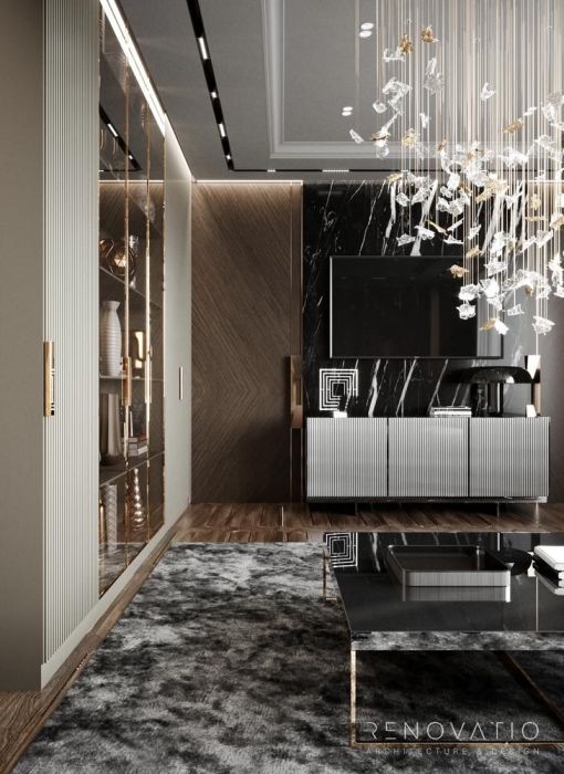Projects - Interior Design Of Houses - House 400 Sq.m. - A photo  13