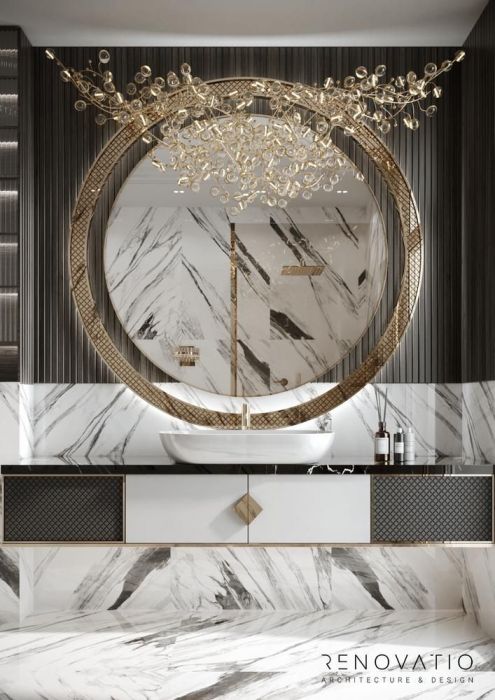 Projects - Interior Design Of Houses - House 400 Sq.m. - A photo  21