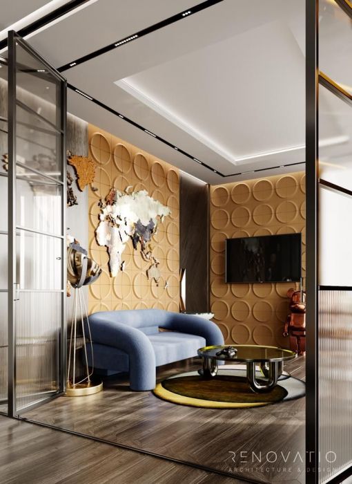 Projects - Interior Design Of Houses - House 400 Sq.m. - A photo  26