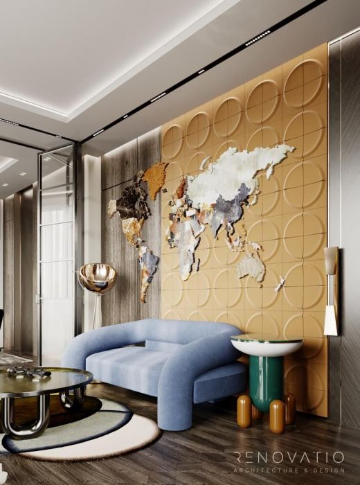 Projects - Interior Design Of Houses - House 400 Sq.m. - A photo  28
