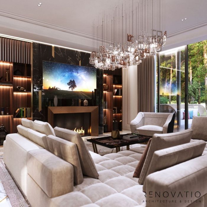 Projects - Interior Design Of Houses - Riviera Village 460 Sq.m. - A photo  1