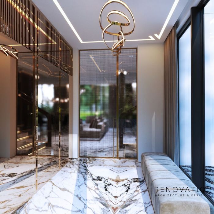 Projects - Interior Design Of Houses - Riviera Village 460 Sq.m. - A photo  2