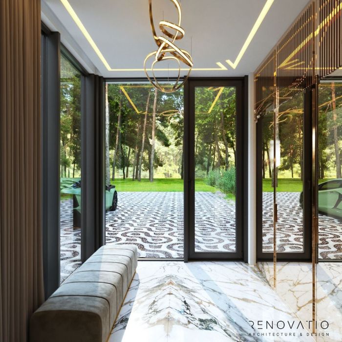 Projects - Interior Design Of Houses - Riviera Village 460 Sq.m. - A photo  3
