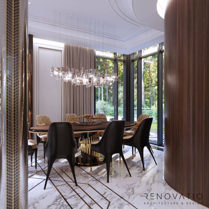 Projects - Interior Design Of Houses - Riviera Village 460 Sq.m. - A photo  6