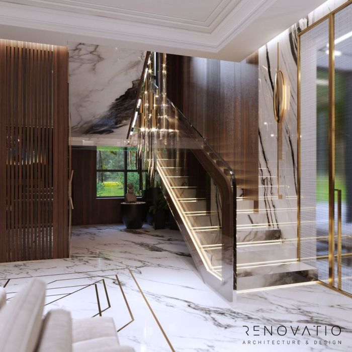 Projects - Interior Design Of Houses - Riviera Village 460 Sq.m. - A photo  7