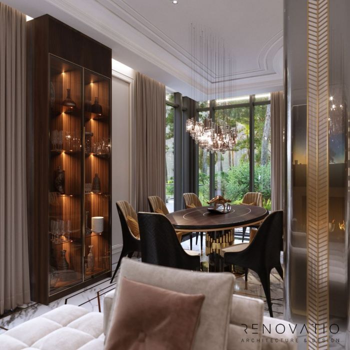 Projects - Interior Design Of Houses - Riviera Village 460 Sq.m. - A photo  9