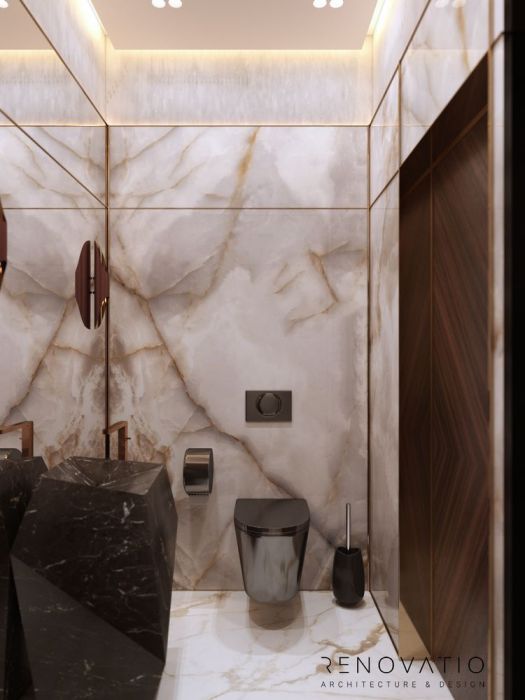 Projects - Interior Design Of Houses - Riviera Village 460 Sq.m. - A photo  11