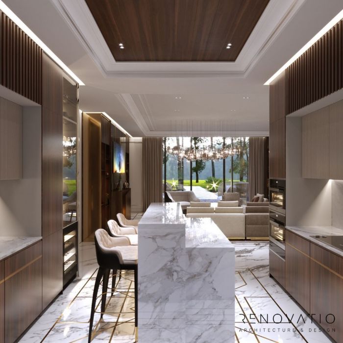 Projects - Interior Design Of Houses - Riviera Village 460 Sq.m. - A photo  13