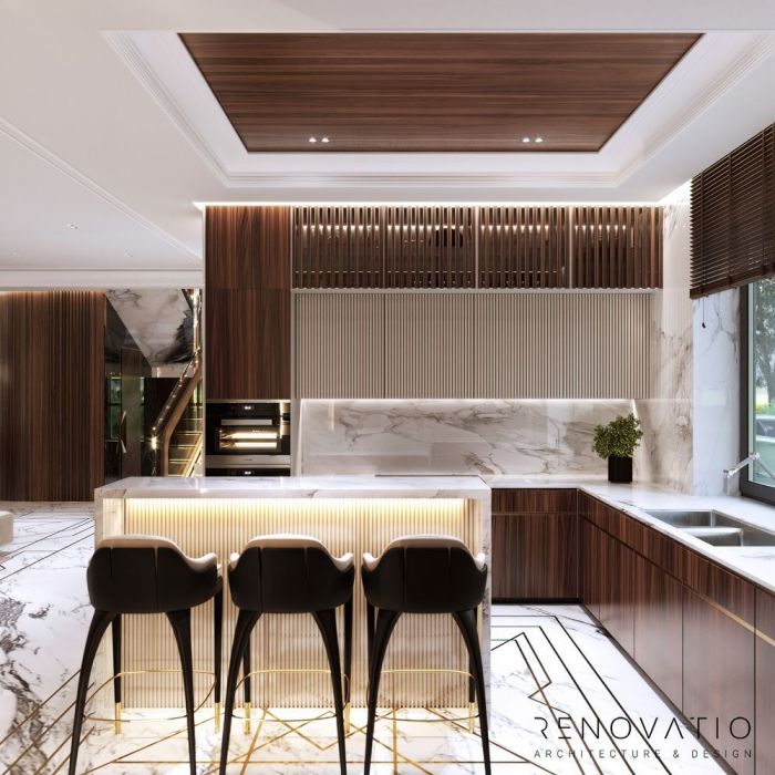 Projects - Interior Design Of Houses - Riviera Village 460 Sq.m. - A photo  15