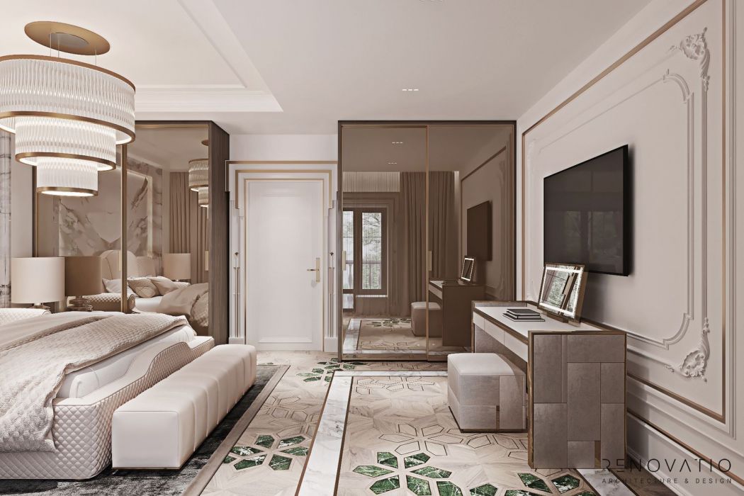Projects - Interior Design Of Houses - Riviera Village 320 Sq.m. - A photo  12