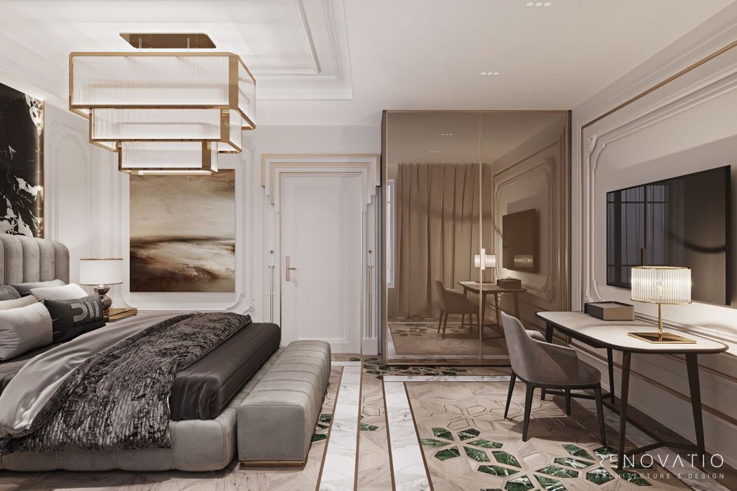Projects - Interior Design Of Houses - Riviera Village 320 Sq.m. - A photo  21