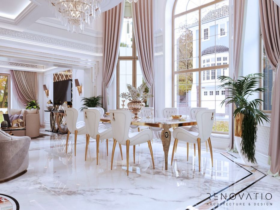 Projects - Interior Design Of Houses - Riviera Village 900 Sq.m. - A photo  4