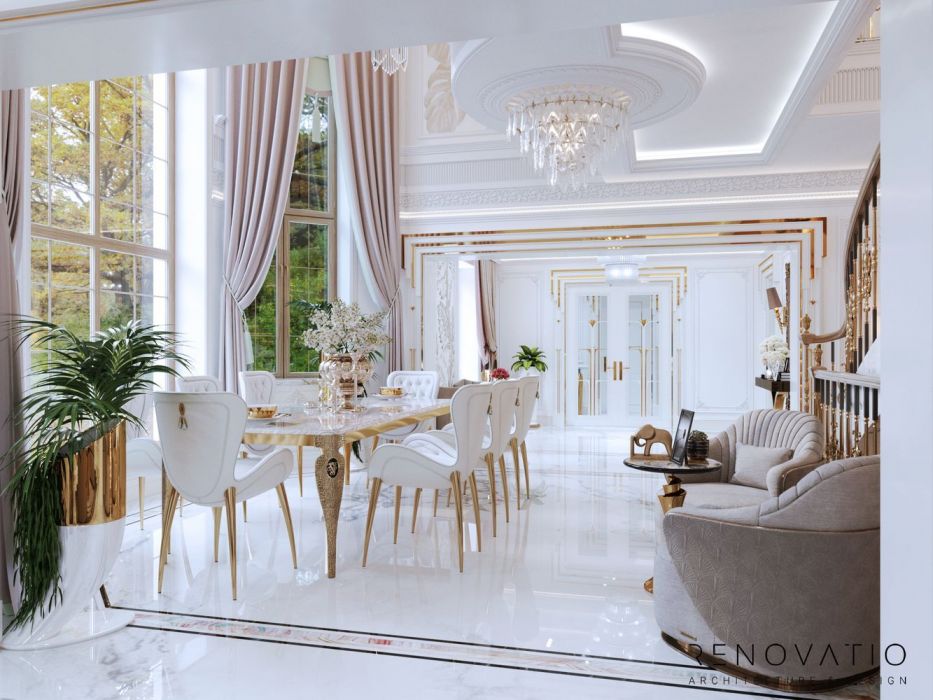 Projects - Interior Design Of Houses - Riviera Village 900 Sq.m. - A photo  5