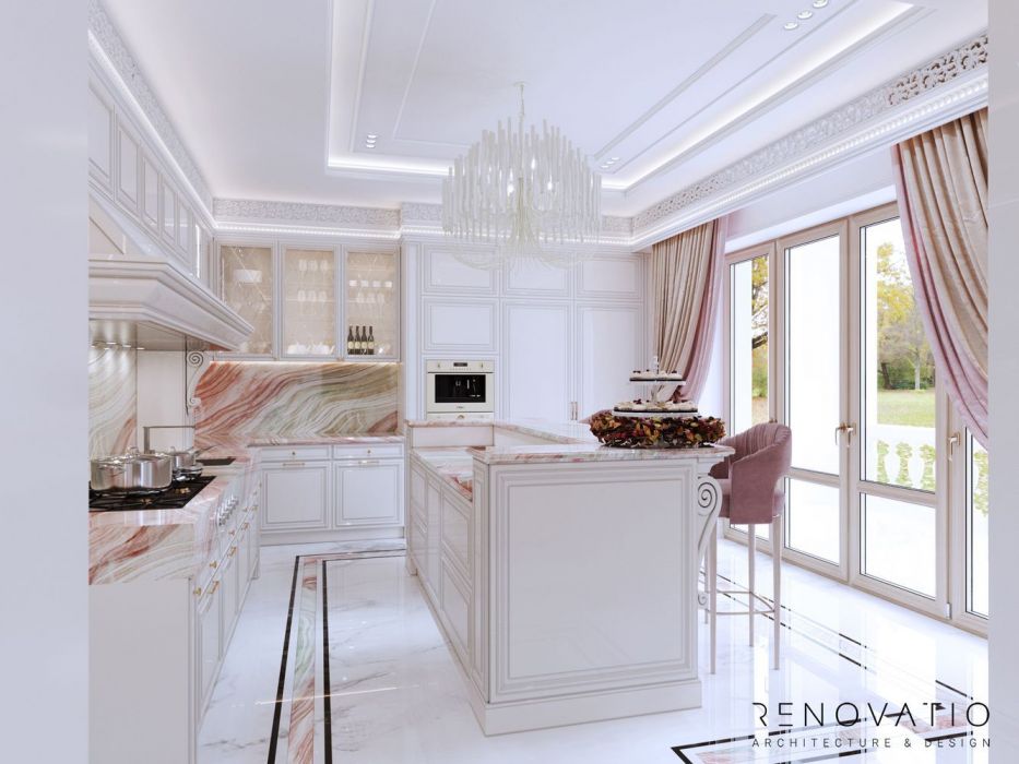 Projects - Interior Design Of Houses - Riviera Village 900 Sq.m. - A photo  7