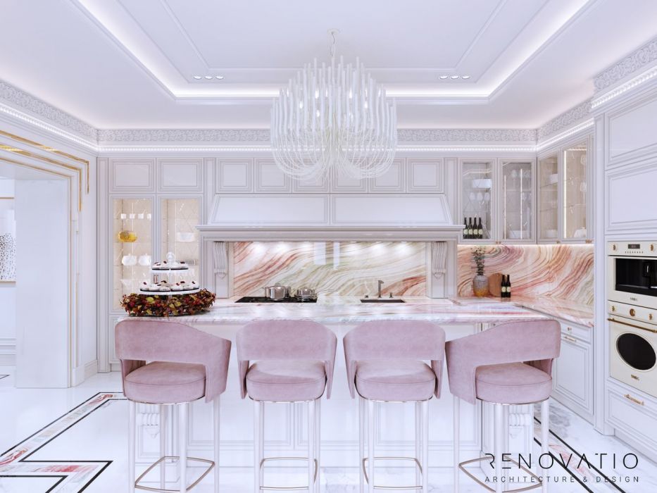 Projects - Interior Design Of Houses - Riviera Village 900 Sq.m. - A photo  8