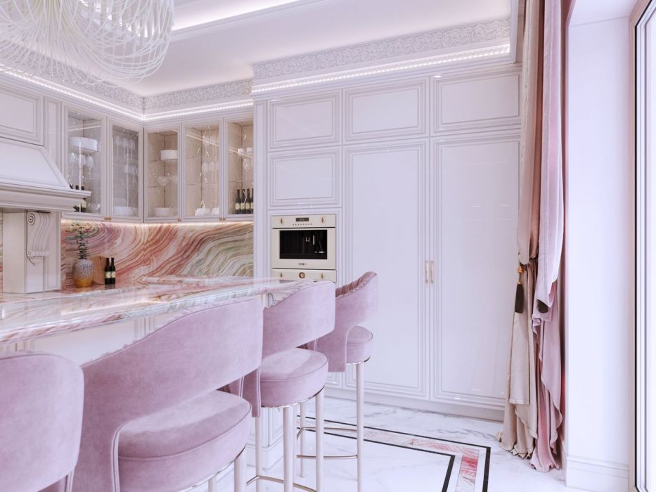 Projects - Interior Design Of Houses - Riviera Village 900 Sq.m. - A photo  10