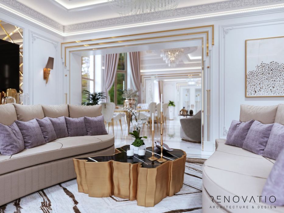 Projects - Interior Design Of Houses - Riviera Village 900 Sq.m. - A photo  13