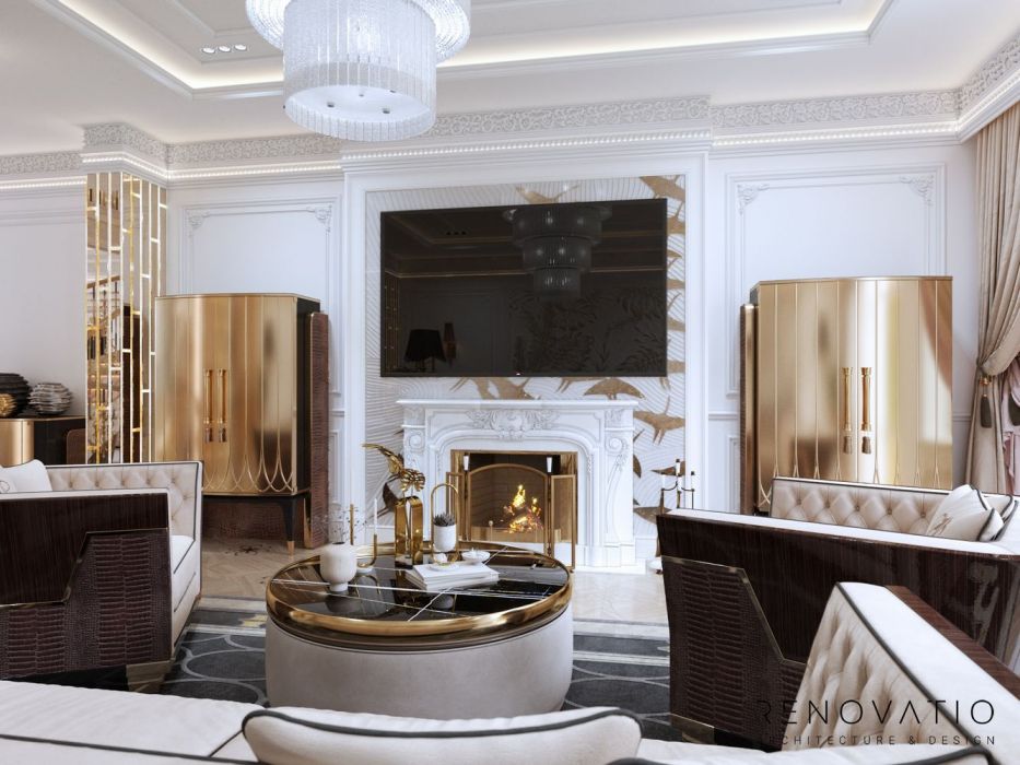 Projects - Interior Design Of Houses - Riviera Village 900 Sq.m. - A photo  14