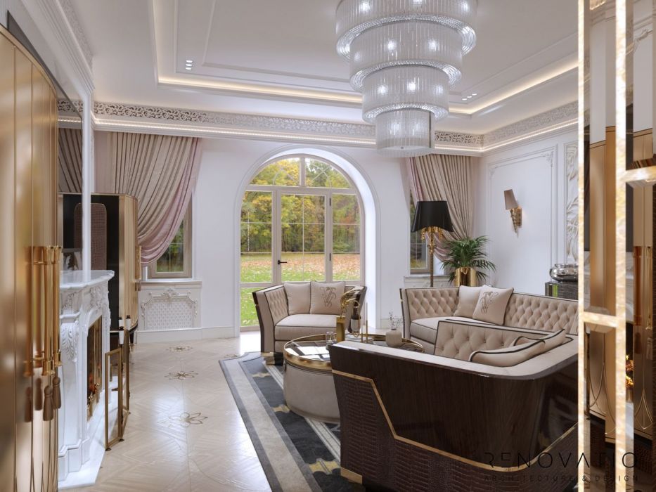 Projects - Interior Design Of Houses - Riviera Village 900 Sq.m. - A photo  15