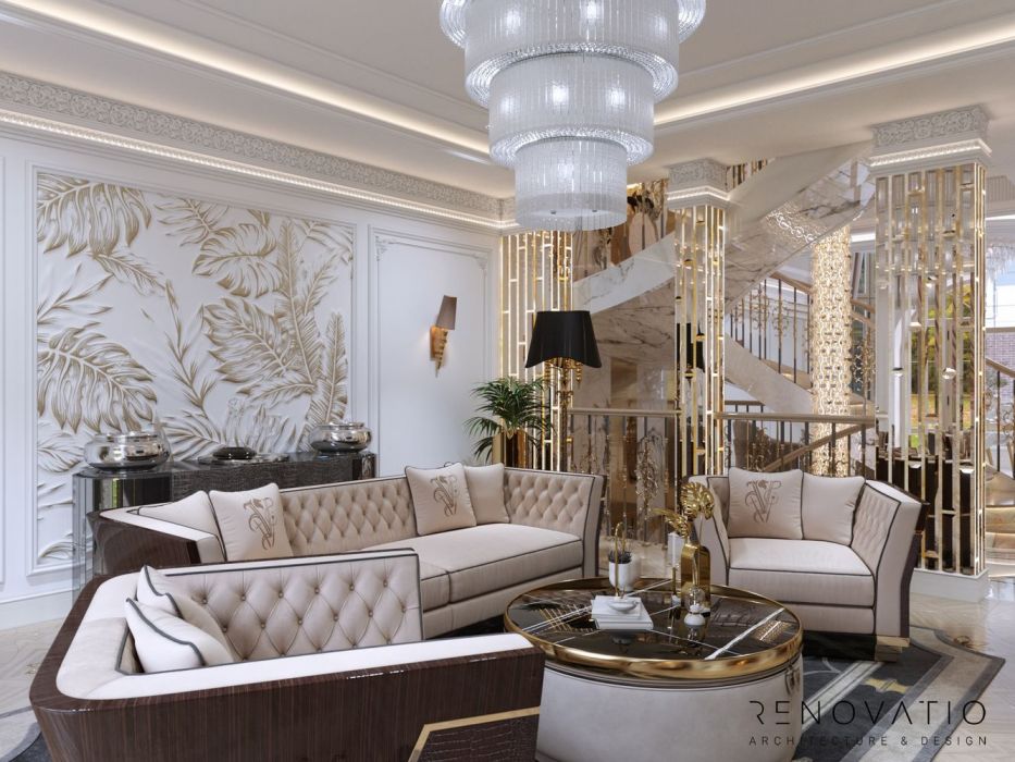 Projects - Interior Design Of Houses - Riviera Village 900 Sq.m. - A photo  16