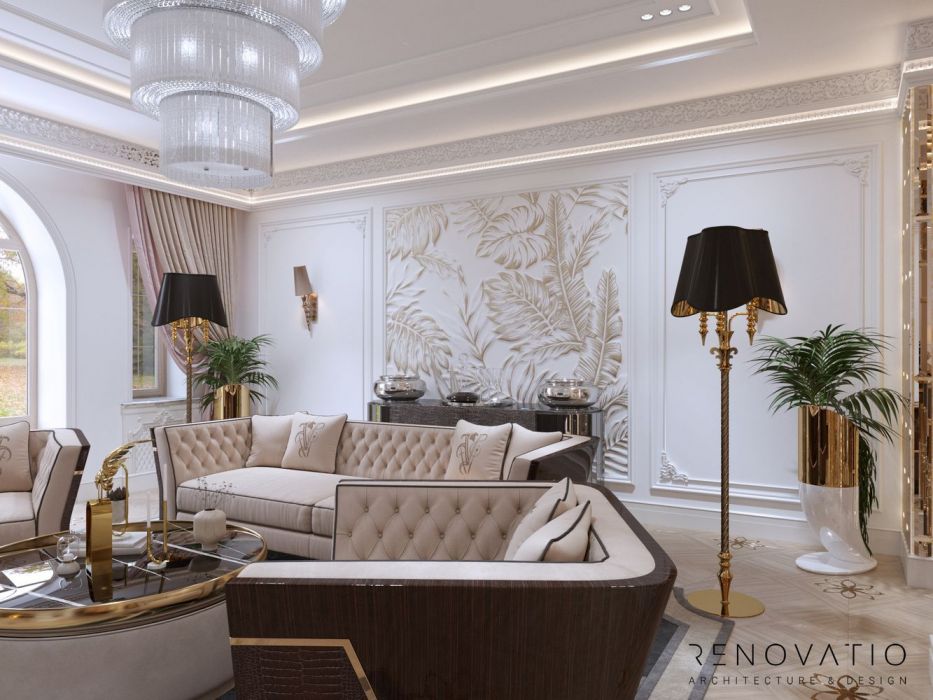 Projects - Interior Design Of Houses - Riviera Village 900 Sq.m. - A photo  17