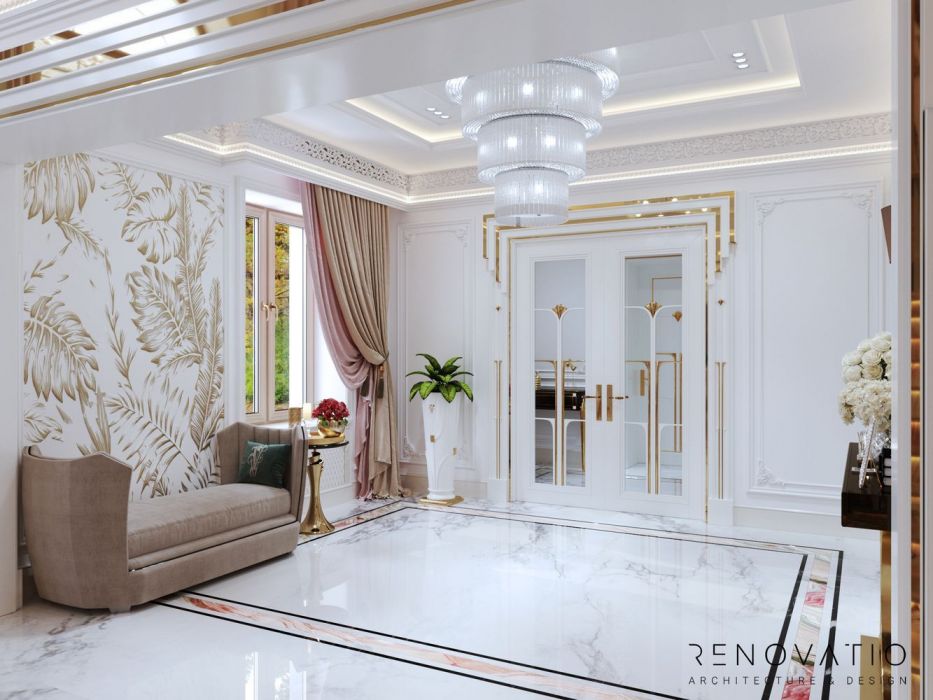 Projects - Interior Design Of Houses - Riviera Village 900 Sq.m. - A photo  23