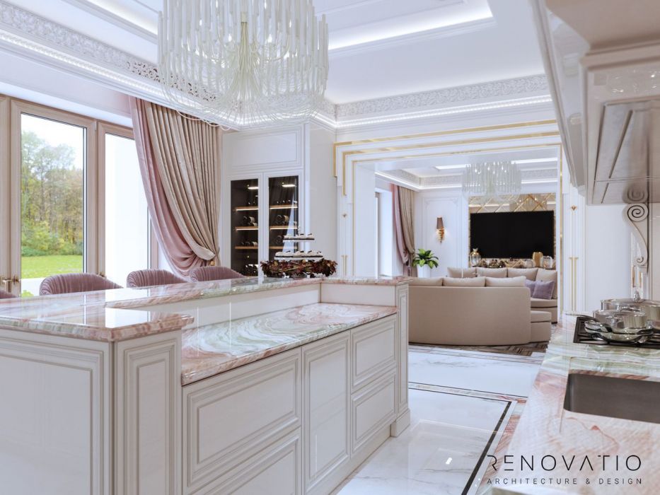 Projects - Interior Design Of Houses - Riviera Village 900 Sq.m. - A photo  25
