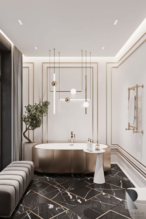 Projects - Interior Design Of Houses - Riviera Village 300 Sq.m. - A photo  2